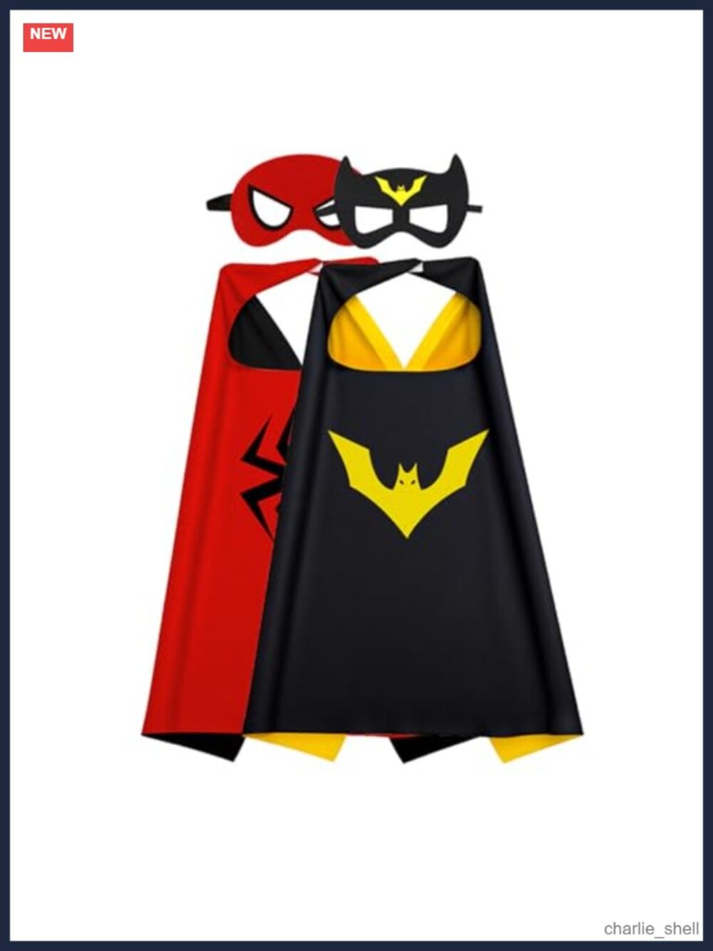 Kids Satin Capes and Masks Dress Up Costumes